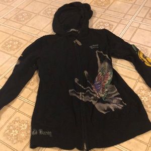 Edgy Butterfly Cardigan Hoodie!